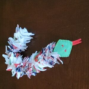Large Hand crafted Snuffle Sniffer Snake enrichment toy for cats